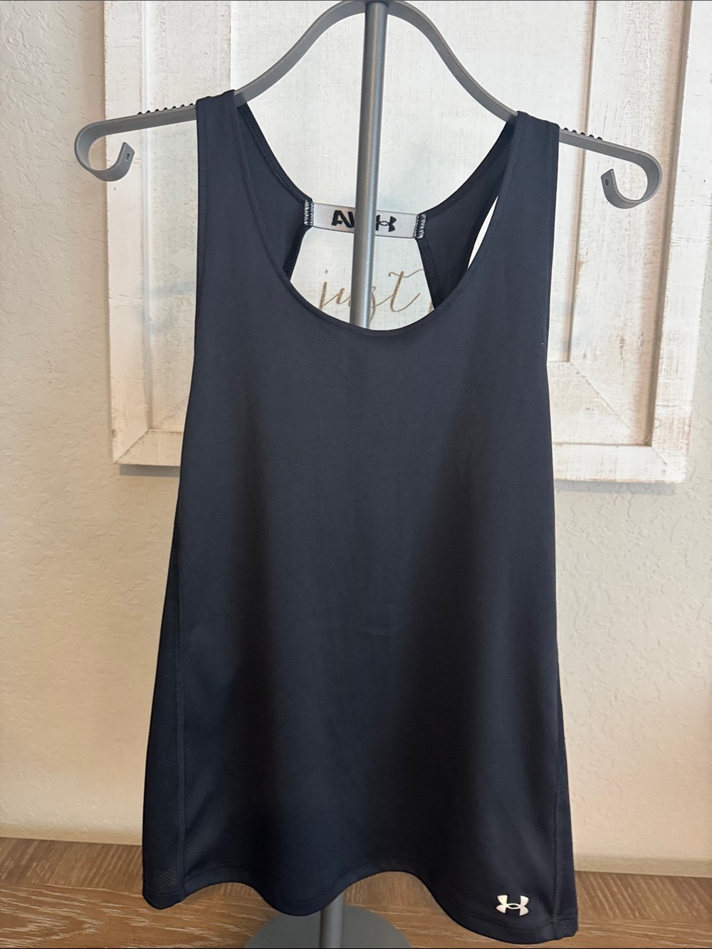 Under Armour Black Racerback Training Tank Top